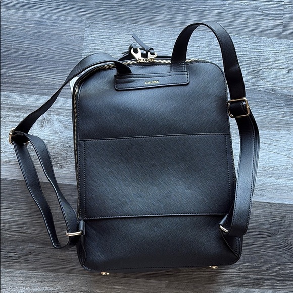Calpak Kaya 15 inch Laptop Backpack in Black NWT - Picture 3 of 7